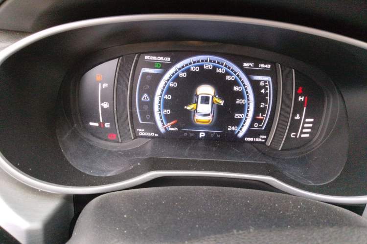 Used Geely Auto Emgrand X7 Sport 2016 1.8TD Automatic Smart Connectivity Version Instrument Cluster