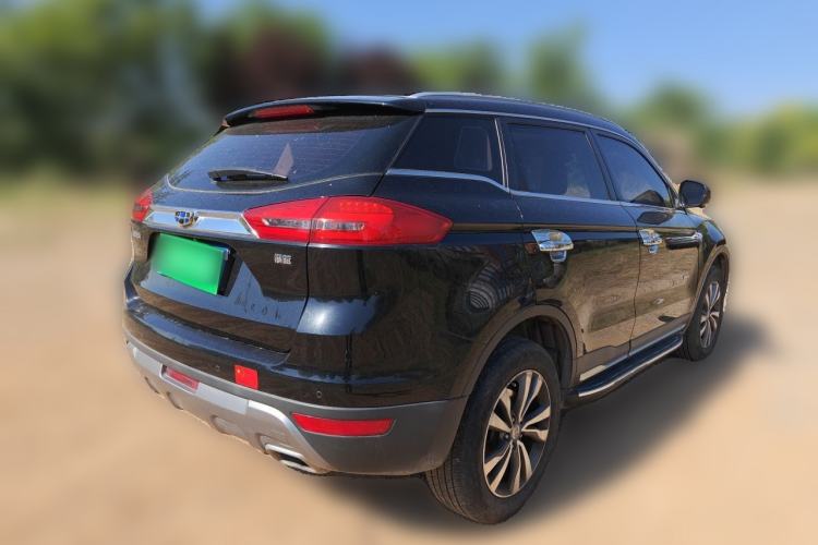 Used Geely Auto Emgrand X7 Sport 2016 1.8TD Automatic ZhiZun Version Rear Right 45 Deg