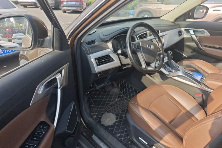 Used Geely Auto Emgrand X7 Sport 2016 1.8TD Automatic ZhiZun Version Driver Seat