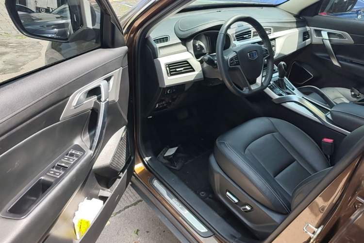 Used Geely Auto Emgrand X7 Sport 2016 1.8TD Automatic Smart Model Driver Seat
