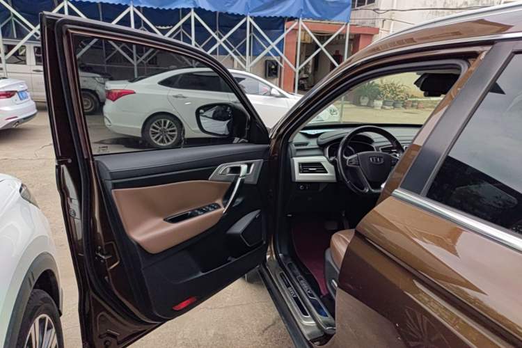 Used Geely Auto Emgrand X7 Sport 2016 1.8TD Automatic ZhiZun Version Driver Seat