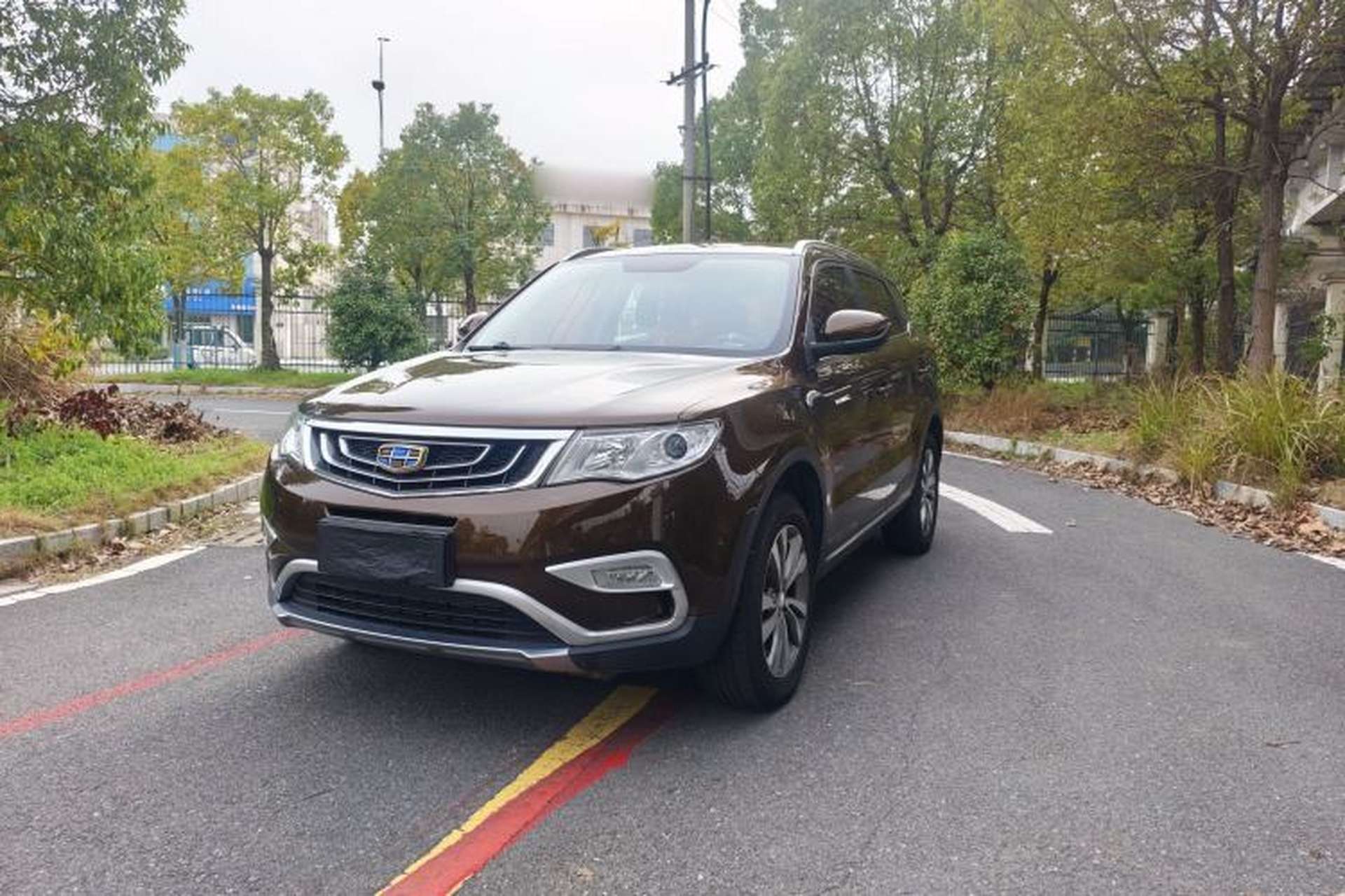 Used Geely Auto Emgrand X7 Sport 2016 1.8TD Manual ZhiShang Model Front Left 45 Deg