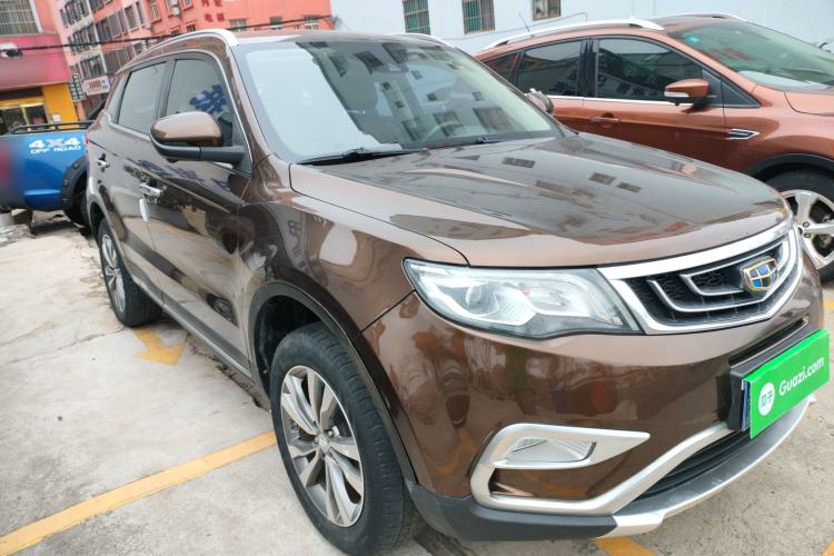 Used Geely Auto Emgrand X7 Sport 2016 1.8TD Automatic All-Wheel-Drive ZhiZun Edition Front Right 45 Deg