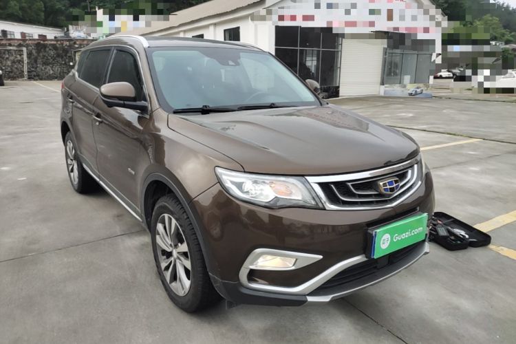 Used Geely Auto Emgrand X7 Sport 2016 1.8TD Automatic All-Wheel-Drive ZhiZun Edition Front Right 45 Deg