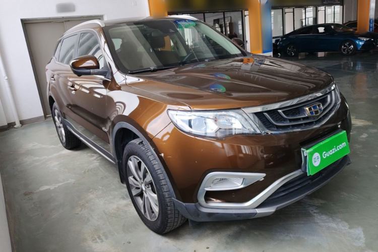 Used Geely Auto Emgrand X7 Sport 2016 1.8TD Automatic ZhiZun Version Front Right 45 Deg