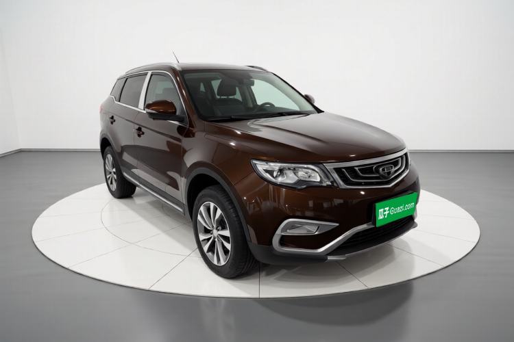 Used Geely Auto Emgrand X7 Sport 2016 1.8TD Automatic ZhiZun Version Front Right 45 Deg