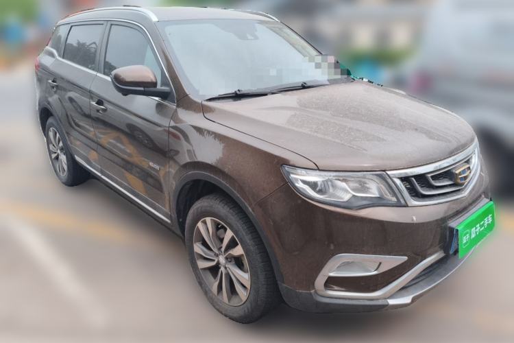 Used Geely Auto Emgrand X7 Sport 2016 1.8TD Automatic ZhiZun Version Front Right 45 Deg