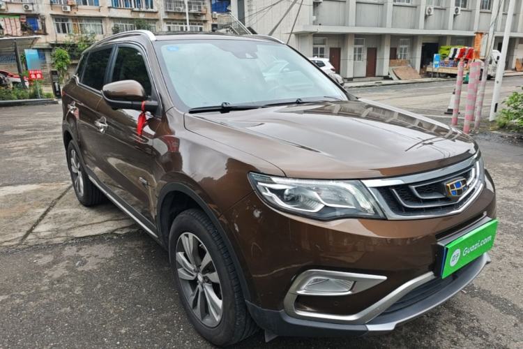 Used Geely Auto Emgrand X7 Sport 2016 1.8TD Automatic ZhiZun Version Front Right 45 Deg