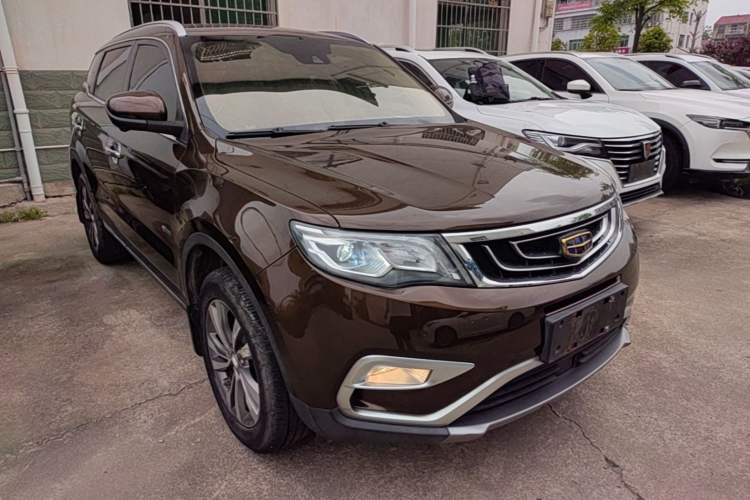 Used Geely Auto Emgrand X7 Sport 2016 1.8TD Automatic ZhiZun Version Front Right 45 Deg