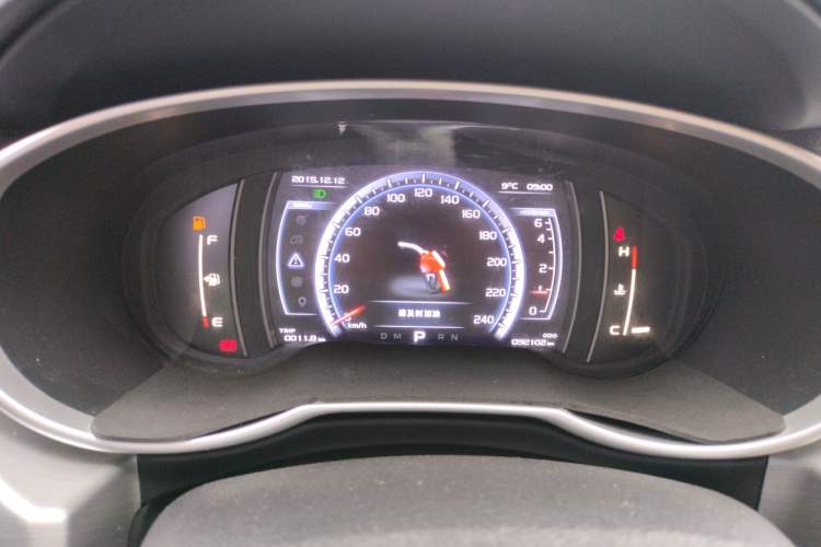 Used Geely Auto Emgrand X7 Sport 2016 1.8TD Automatic All-Wheel-Drive ZhiZun Edition Instrument Cluster