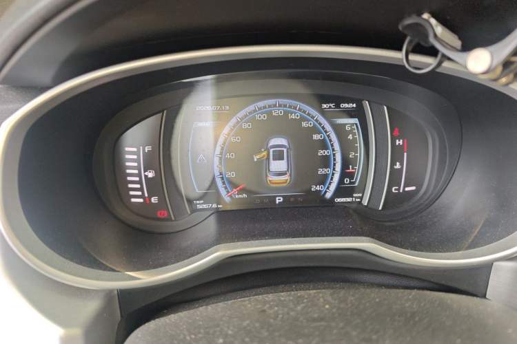 Used Geely Auto Emgrand X7 Sport 2016 1.8TD Automatic Smart Model Instrument Cluster