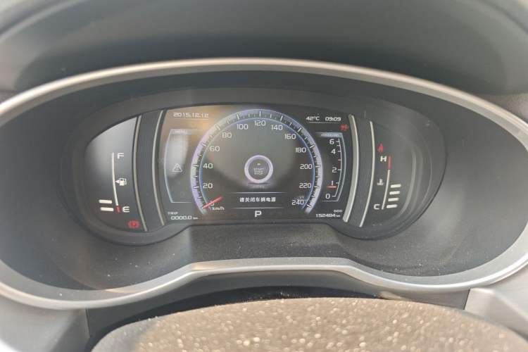 Used Geely Auto Emgrand X7 Sport 2016 1.8TD Automatic ZhiZun Version Instrument Cluster
