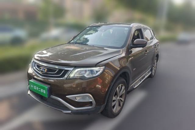 Used Geely Auto Emgrand X7 Sport 2016 1.8TD Automatic ZhiZun Version