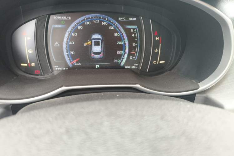 Used Geely Auto Emgrand X7 Sport 2016 1.8TD Automatic ZhiZun Version Odometer Close Up
