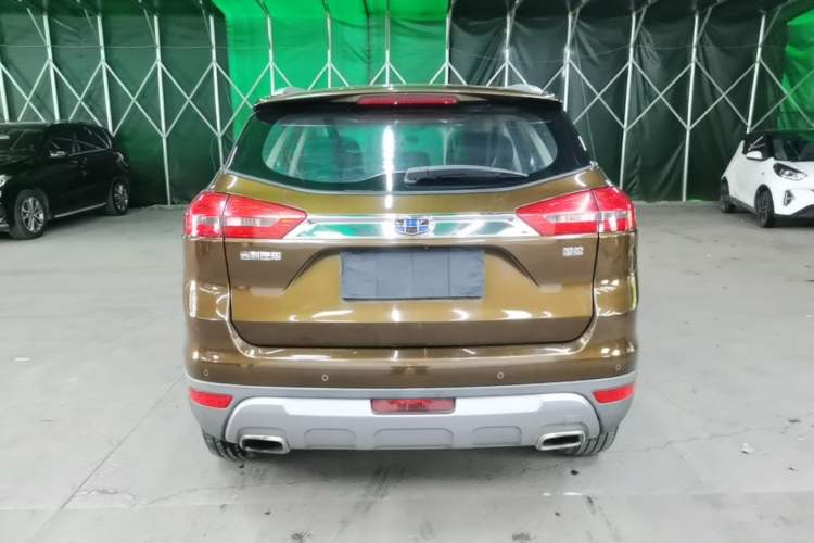 Used Geely Auto Emgrand X7 Sport 2016 1.8TD Automatic Smart Connectivity Version Rear