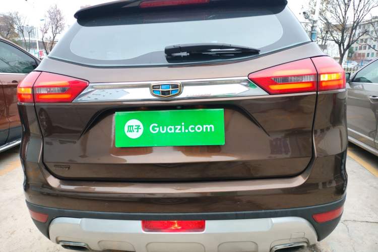 Used Geely Auto Emgrand X7 Sport 2016 1.8TD Automatic All-Wheel-Drive ZhiZun Edition Rear