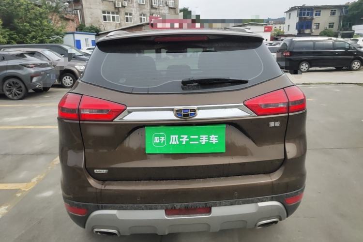 Used Geely Auto Emgrand X7 Sport 2016 1.8TD Automatic All-Wheel-Drive ZhiZun Edition Rear