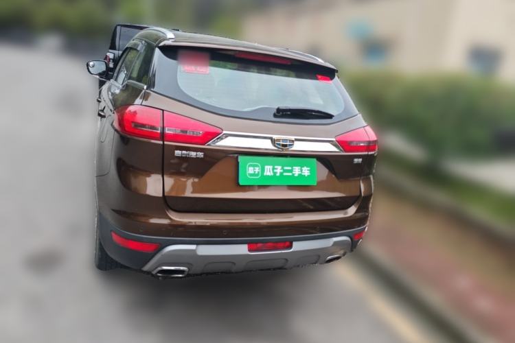 Used Geely Auto Emgrand X7 Sport 2016 1.8TD Automatic ZhiZun Version Rear