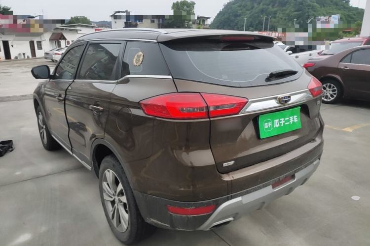 Used Geely Auto Emgrand X7 Sport 2016 1.8TD Automatic All-Wheel-Drive ZhiZun Edition Rear Left 45 Deg