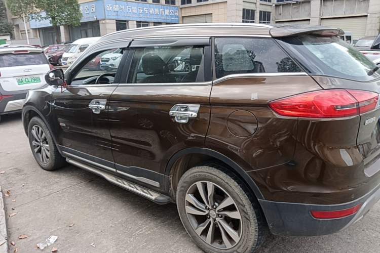 Used Geely Auto Emgrand X7 Sport 2016 1.8TD Automatic ZhiZun Version Rear Left 45 Deg