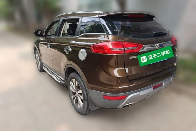 Used Geely Auto Emgrand X7 Sport 2016 1.8TD Automatic ZhiShang Model Rear Left 45 Deg