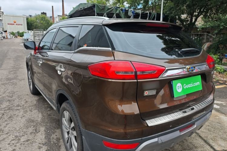 Used Geely Auto Emgrand X7 Sport 2016 1.8TD Automatic ZhiZun Version Rear Left 45 Deg