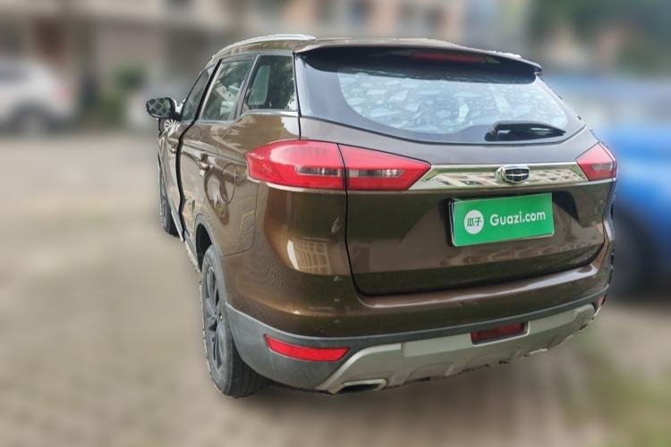 Used Geely Auto Emgrand X7 Sport 2016 1.8TD Automatic Smart Connectivity Version Rear Left 45 Deg