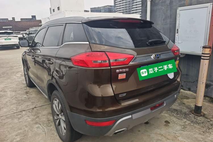 Used Geely Auto Emgrand X7 Sport 2016 1.8TD Automatic All-Wheel-Drive ZhiZun Edition Rear Left 45 Deg
