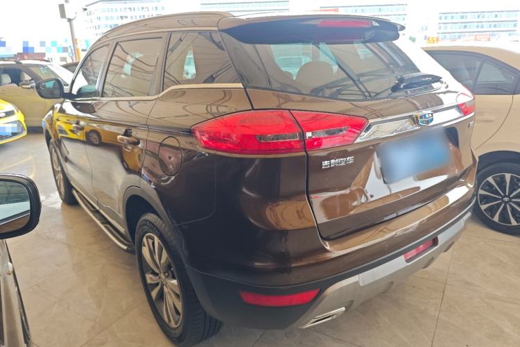 Used Geely Auto Emgrand X7 Sport 2016 2.0L Manual ZhiShang Version Rear Left 45 Deg