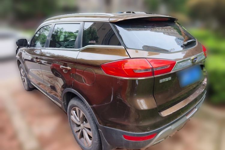 Used Geely Auto Emgrand X7 Sport 2016 1.8TD Automatic ZhiShang Model Rear Left 45 Deg