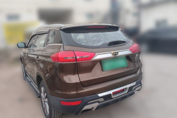 Used Geely Auto Emgrand X7 Sport 2016 1.8TD Automatic ZhiZun Version Rear Left 45 Deg