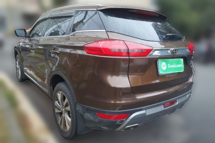 Used Geely Auto Emgrand X7 Sport 2016 1.8TD Automatic ZhiZun Version Rear Left 45 Deg