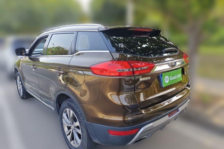 Used Geely Auto Emgrand X7 Sport 2016 1.8TD Automatic ZhiZun Version Rear Left 45 Deg