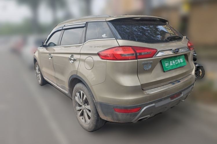 Used Geely Auto Emgrand X7 Sport 2016 1.8TD Automatic ZhiZun Version Rear Left 45 Deg