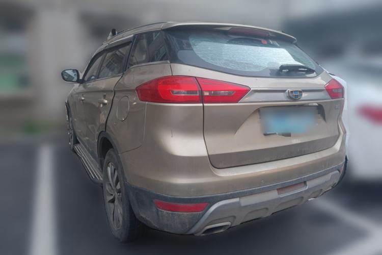 Used Geely Auto Emgrand X7 Sport 2016 2.0L Manual ZhiShang Version Rear Left 45 Deg