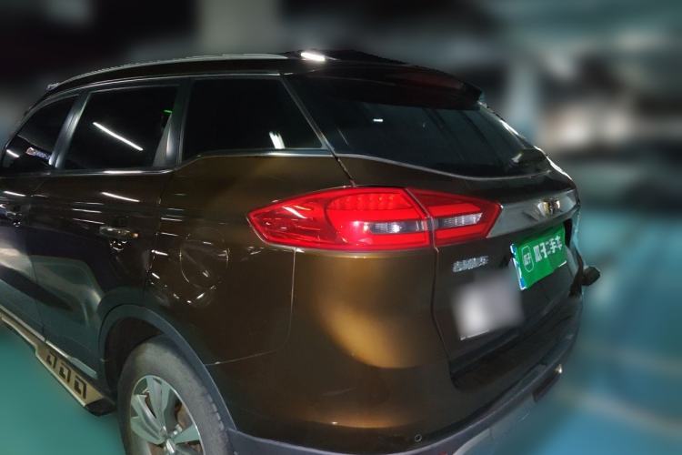 Used Geely Auto Emgrand X7 Sport 2016 1.8TD Automatic ZhiShang Model Rear Left 45 Deg