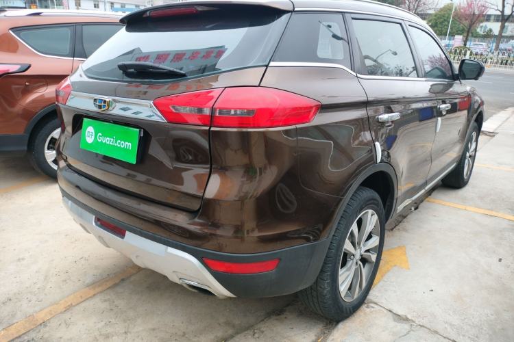 Used Geely Auto Emgrand X7 Sport 2016 1.8TD Automatic All-Wheel-Drive ZhiZun Edition Rear Right 45 Deg