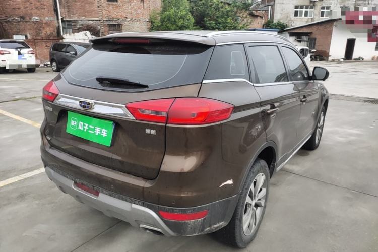 Used Geely Auto Emgrand X7 Sport 2016 1.8TD Automatic All-Wheel-Drive ZhiZun Edition Rear Right 45 Deg