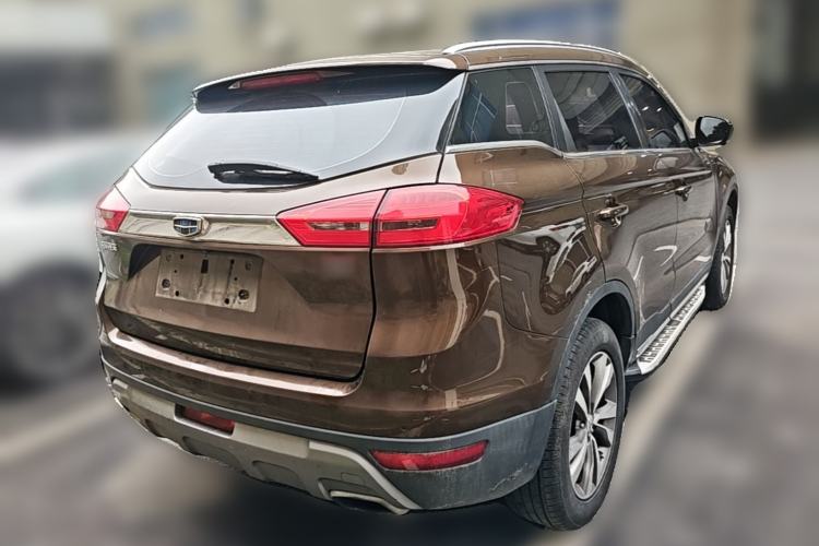 Used Geely Auto Emgrand X7 Sport 2016 1.8TD Automatic ZhiZun Version Rear Right 45 Deg