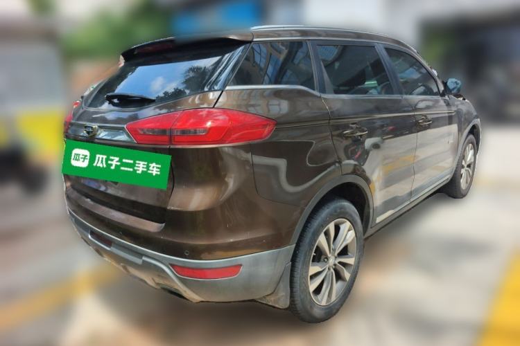 Used Geely Auto Emgrand X7 Sport 2016 1.8TD Automatic ZhiZun Version Rear Right 45 Deg