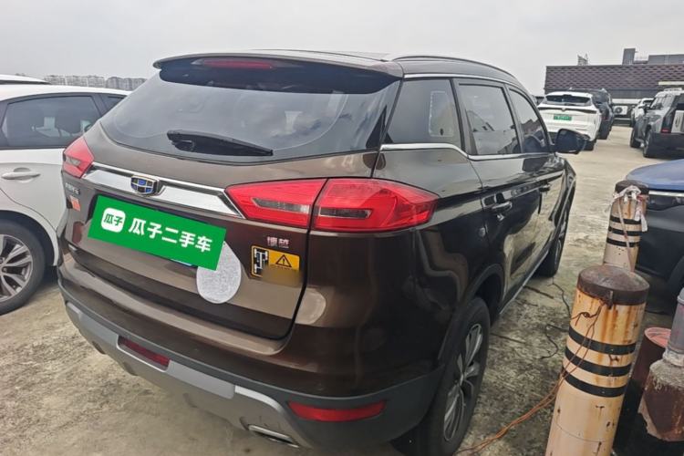 Used Geely Auto Emgrand X7 Sport 2016 1.8TD Automatic All-Wheel-Drive ZhiZun Edition Rear Right 45 Deg