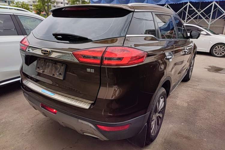 Used Geely Auto Emgrand X7 Sport 2016 1.8TD Automatic ZhiZun Version Rear Right 45 Deg