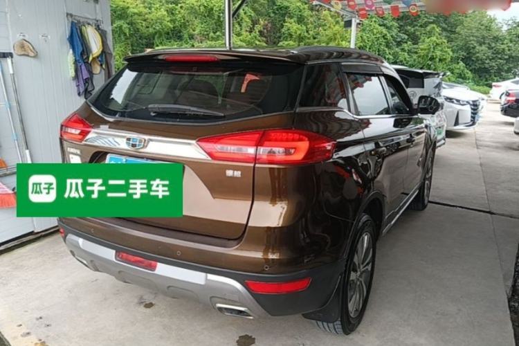 Used Geely Auto Emgrand X7 Sport 2016 1.8TD Automatic All-Wheel-Drive ZhiZun Edition Rear Right 45 Deg