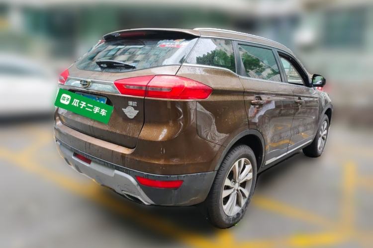 Used Geely Auto Emgrand X7 Sport 2016 1.8TD Automatic ZhiZun Version Rear Right 45 Deg