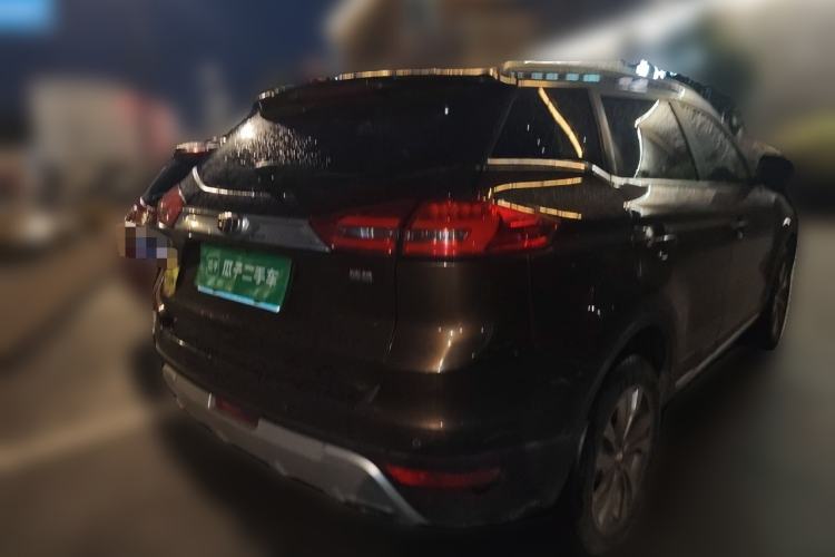 Used Geely Auto Emgrand X7 Sport 2016 1.8TD Automatic ZhiZun Version Rear Right 45 Deg