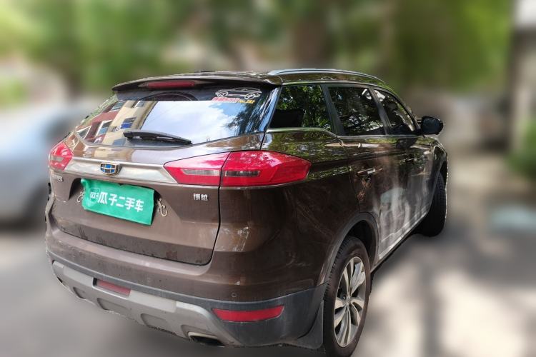 Used Geely Auto Emgrand X7 Sport 2016 1.8TD Automatic ZhiZun Version Rear Right 45 Deg