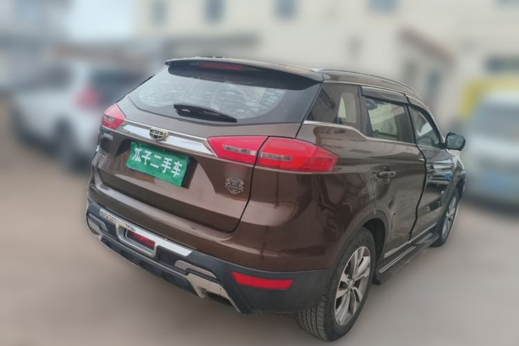 Used Geely Auto Emgrand X7 Sport 2016 1.8TD Automatic ZhiZun Version Rear Right 45 Deg