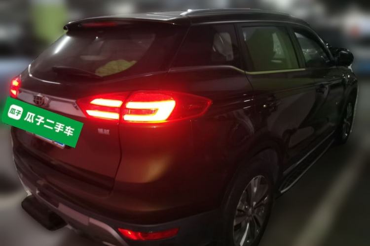 Used Geely Auto Emgrand X7 Sport 2016 1.8TD Automatic ZhiZun Version Rear Right 45 Deg