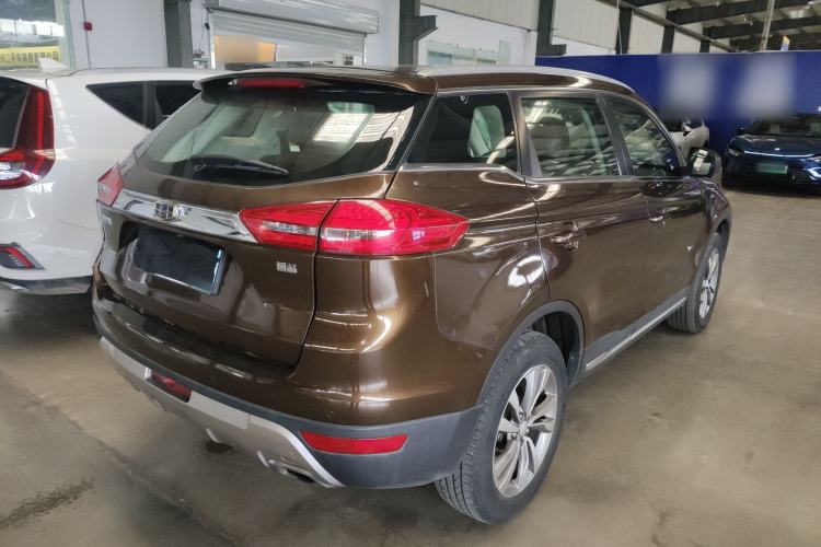 Used Geely Auto Emgrand X7 Sport 2016 1.8TD Automatic ZhiZun Version Rear Right 45 Deg