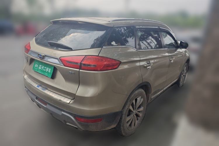 Used Geely Auto Emgrand X7 Sport 2016 1.8TD Automatic ZhiZun Version Rear Right 45 Deg